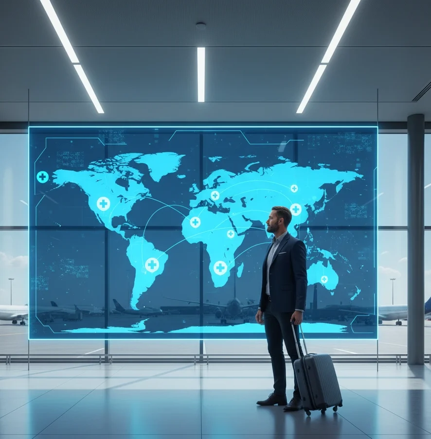 سفر امن و<br> پشتیبانی کامل